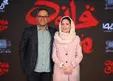 رامبد جوان و همسرش در اکران «قانون مورفى» +عکس
