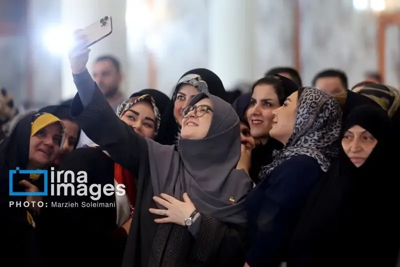 دختر پزشکیان و همسر عراقچی دختر پزشکیان و همسر عراقچی