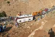 علل واژگونی اتوبوس خبرنگاران و سربازان چه بود؟/ اطلاعیه پلیس راهور