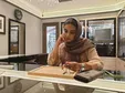 لیندا کیانی این بار در گالری ساعت
