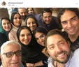 سلفی مهیج الهام پاوه‌نژاد با رفقایش +عکس