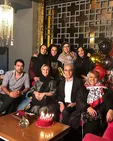 سوگل طهماسبی و جمعی از بازیگران در تولد رضا رفیع +عکس