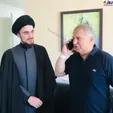 عیادت سید احمد خمینى از علی پروین+عکس