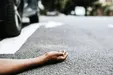 ببینید| تصادف و پرواز راکب موتورسیکلت در زاهدان