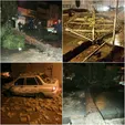 طوفان برق ۵ هزار مشترک کاشمری را قطع کرد
