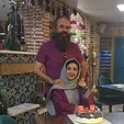 جشن تولد ۳۴ سالگی خانم بازیگر همراه یارش +عکس