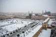 ببینید| ویدئوی پربازدید از برف‌بازی پاکبان و رهگذران در اصفهان