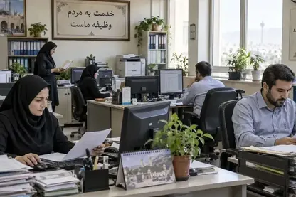 ضوابط رفت‌وآمد کارکنان دولت ابلاغ شد | دورکاری حداقل ۲ روز در هفته برای کارکنان واجد شرایط