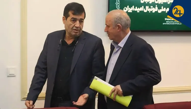 نامه انفصال از خدمت مهدی تاج زیر دست وزیر ورزش | فیفا و AFC در جریان پرونده قرار می‌گیرند