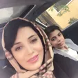 سلفی ماشینی رویا میرعلمی و پسرش +عکس