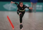 تاریخ سازی دختر اسکیت باز ایرانی در هانگژو با شکستن رکورد جهان