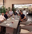 حضور استقلالی‌ها در رستوران خسرو حیدری +عکس