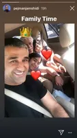 پژمان جمشیدی همراه خانواده‌اش در کانادا +عکس