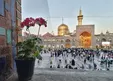 لحظه تحویل سال در حرم امام رضا +فیلم