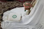 ببینید| نماز خواندن عروس در مراسم عروسی